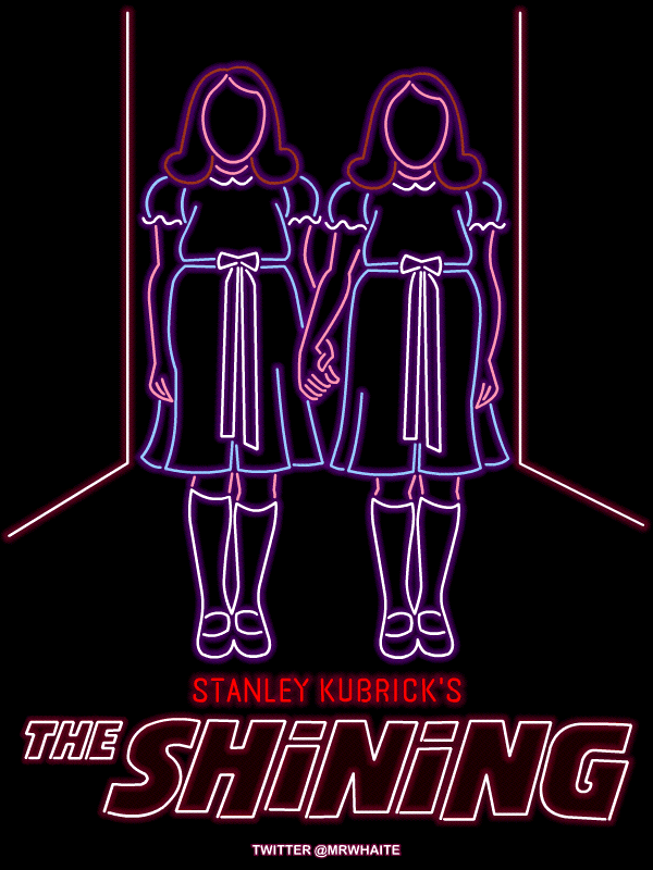 Neon Movie Posters in GIF-7