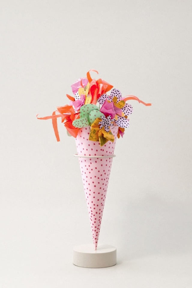 Paper Ice Cream Sculptures-8