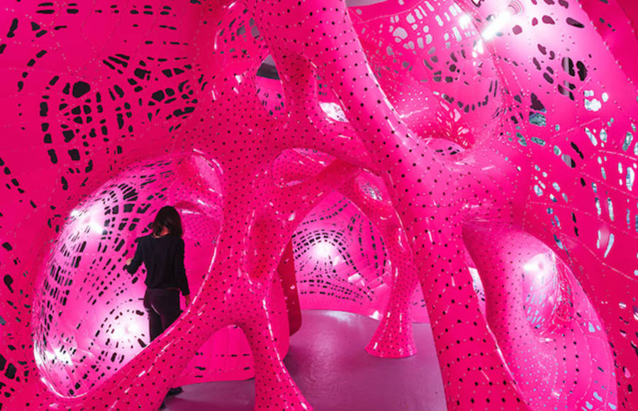 Pink Cave Installation