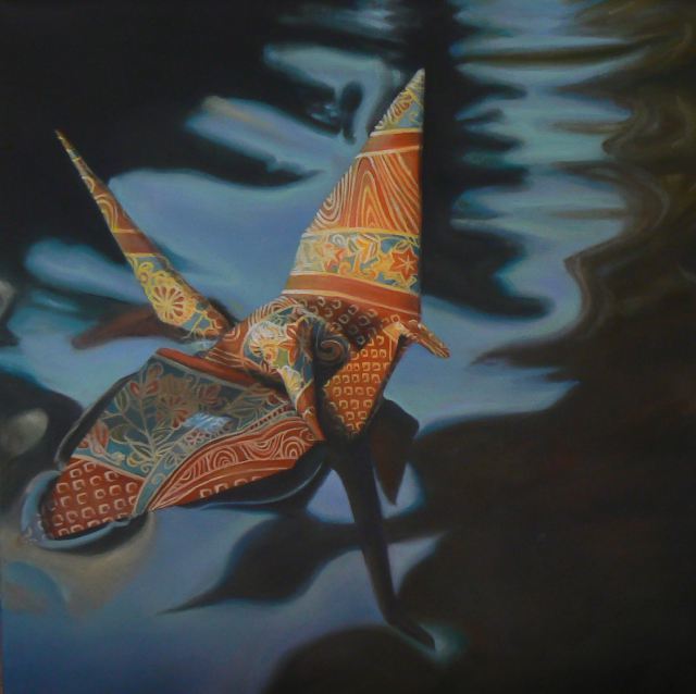 Poetic Origami Paintings-1b