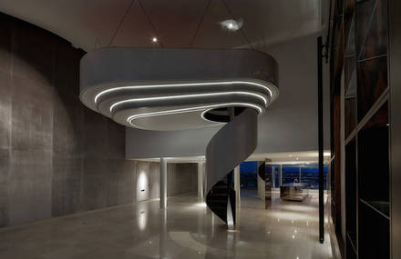 Spiral Pod Staircase
