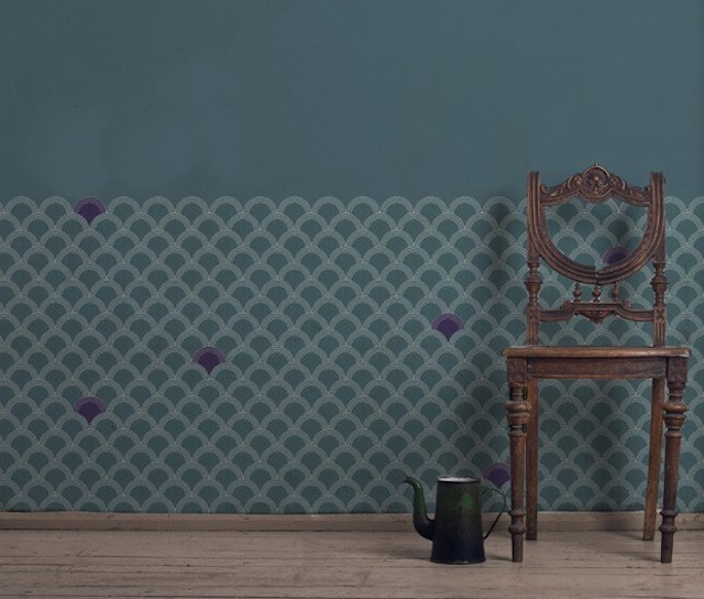 Stunning Patterned Wallpaper-13