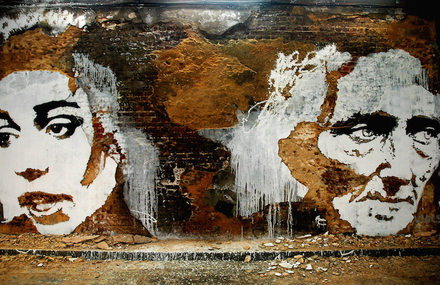 Vhils Dissection Exhibition