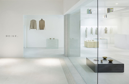 Beige Concept Store by Nendo