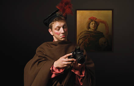 Famous Paintings As Conceptual Photographs