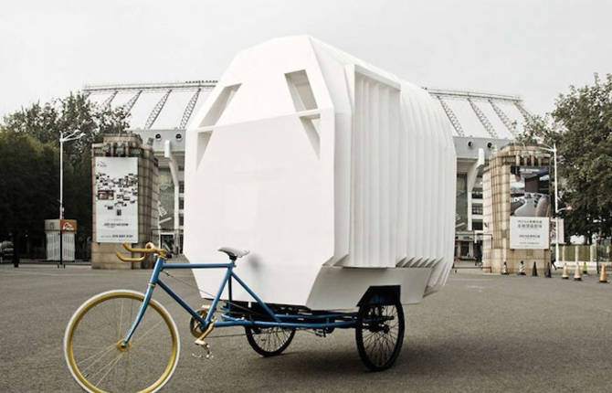 Mobile Tricycle House