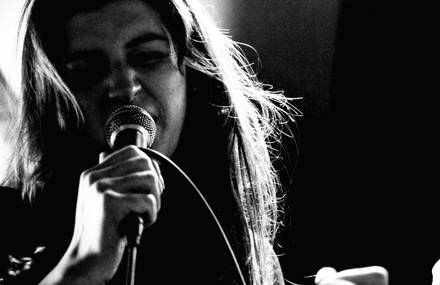 People play music.