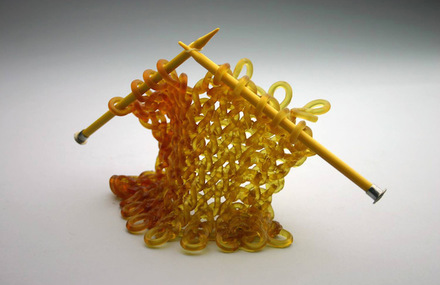 Glass Knits Sculptures