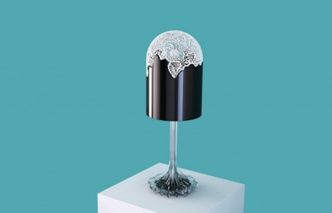 3D Printed Laces Lamp