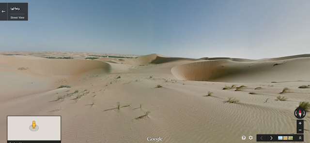 Google Street View in The Desert Captured by A Camel – Fubiz Media