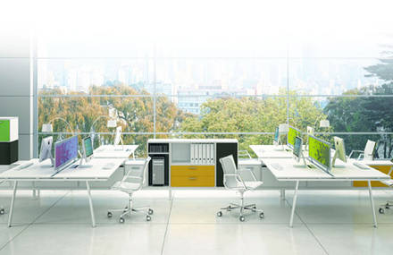 The easy way at the office