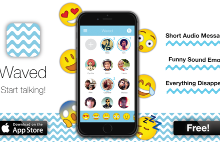 Forget boring text messages! Waved now lets you send voice messages and fun sound emojis to your friends