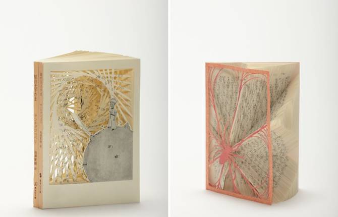 Famous Novels Turned into Book Art