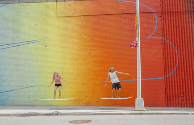 Air Surfing in New York City