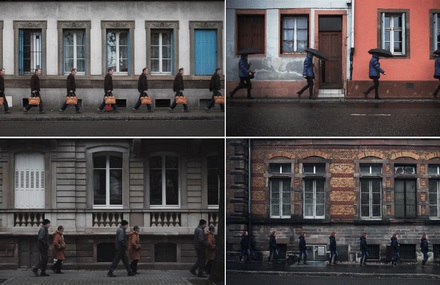 Animated Photography of Routine Walk