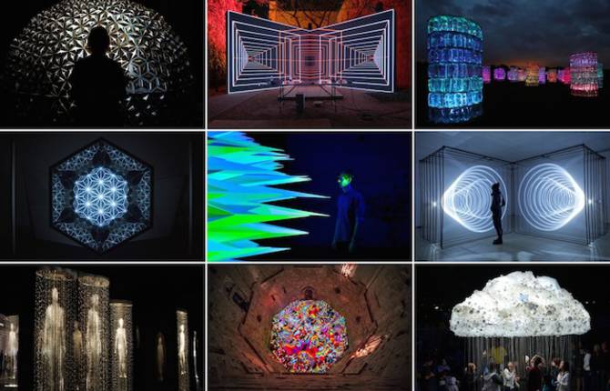 Best-of Light Installations on Fubiz