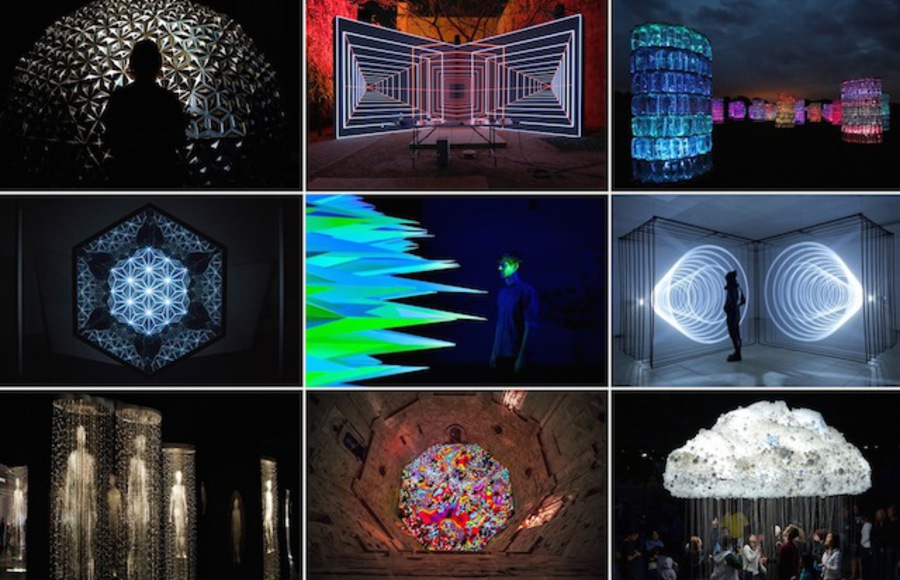 Best-of Light Installations on Fubiz