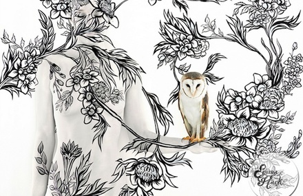 Camouflage Body Wallpaper Art