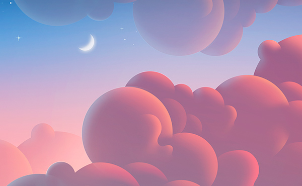 Clouds Illustrations by Aaron Campbell_0