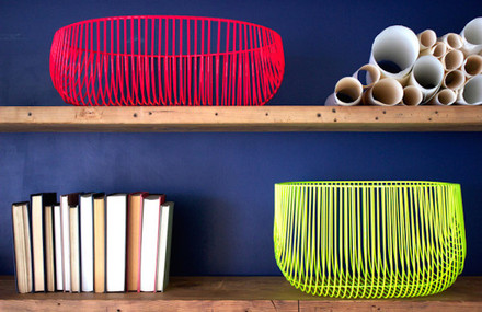 Colorful Wire Furniture