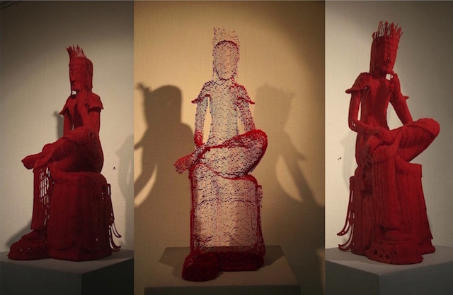 Disappearing Paper Sculptures -11