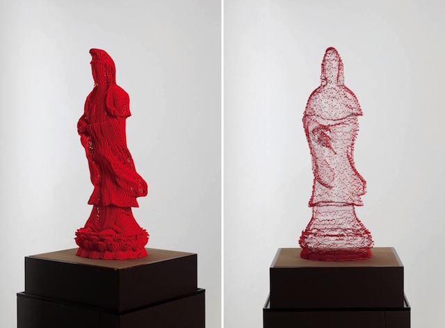 Disappearing Paper Sculptures -7