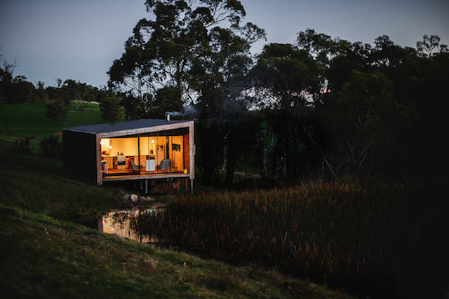 Farmland Shed Converted To A Modern Cabin by Branch Studio Architects