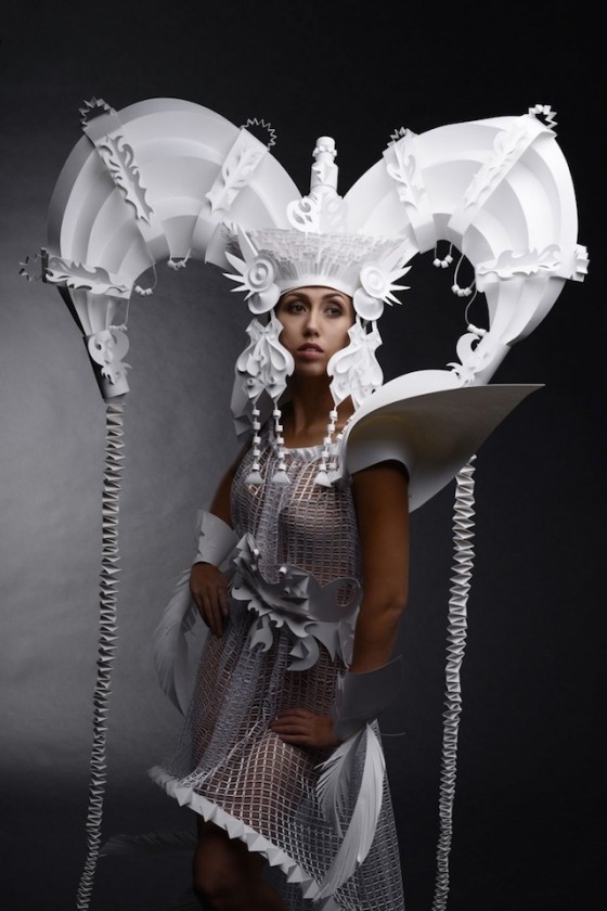 Folkloric Costumes in Paper Craft – Fubiz Media