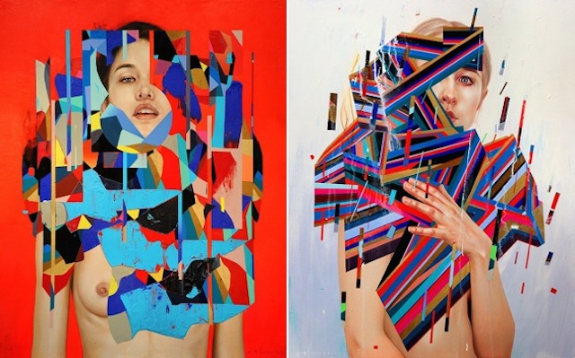 Graphic and Colorful Portraits by Erik Jones