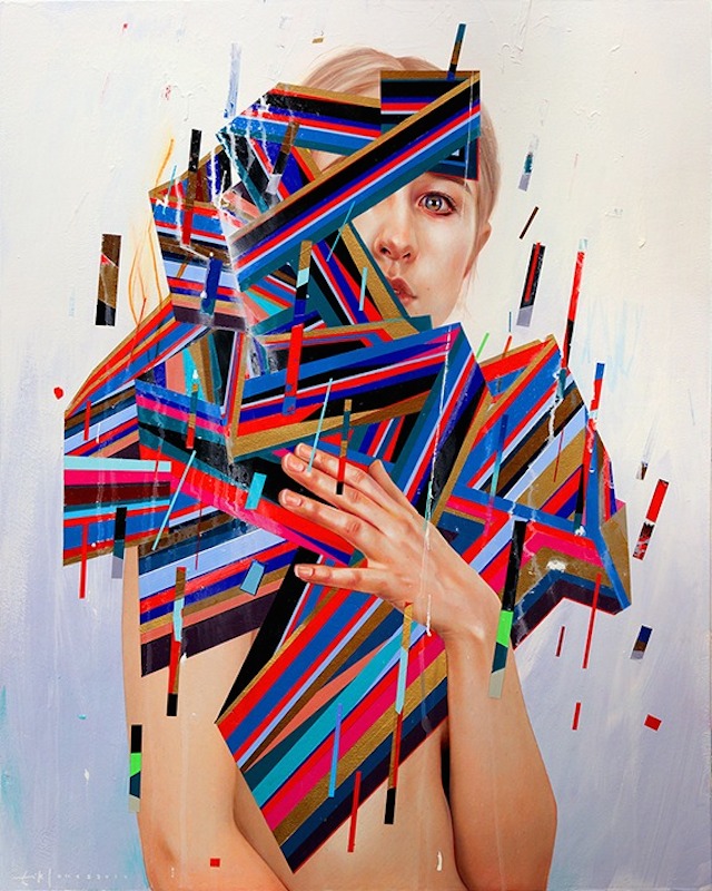 Graphic and Colorful Portraits by Erik Jones -6