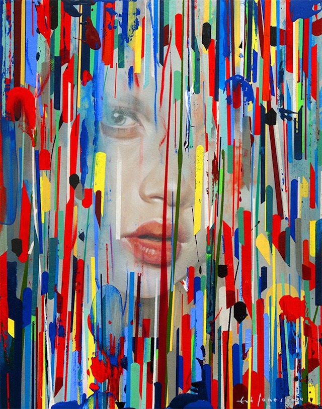 Graphic and Colorful Portraits by Erik Jones -7