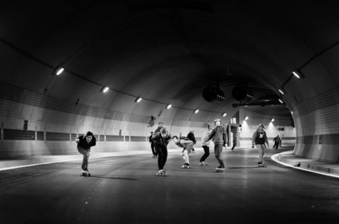 Illegal Underground Skateboard in Prague_0