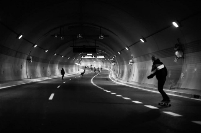 Illegal Underground Skateboard in Prague_1