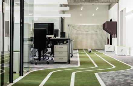 Inside One Football Office