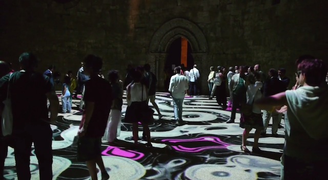 Interactive Kaleidoscopic Patterns in Italian Castle-5