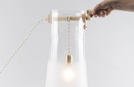 Lamp Well by MEJD Studio