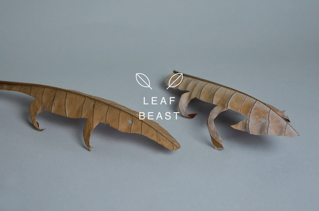 Leaf Beasts Sculptures-2