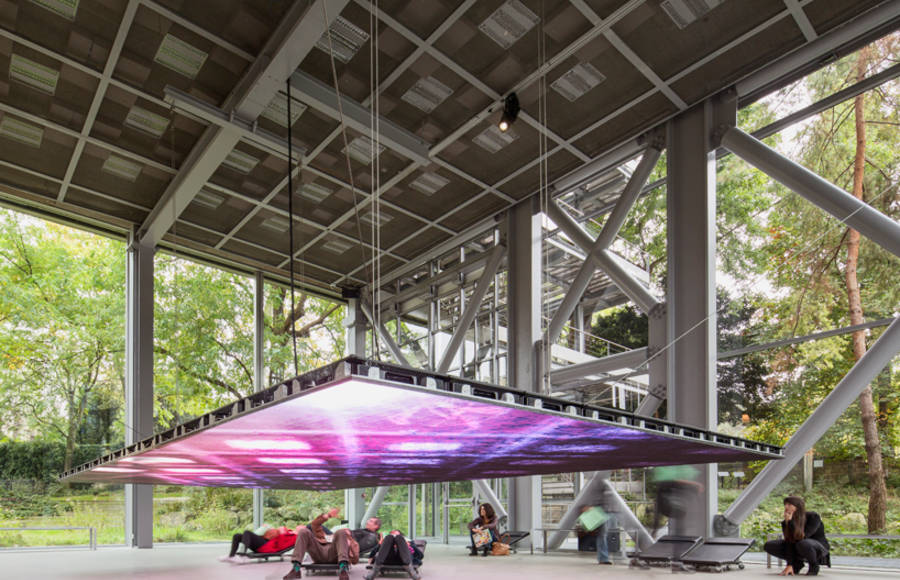 LED Screen Installation in Cartier Foundation