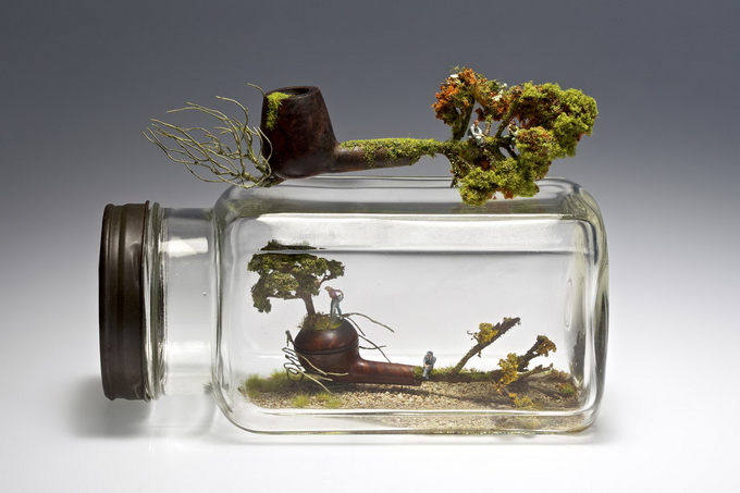 Miniatures Scenes with Day-Life Objects_5