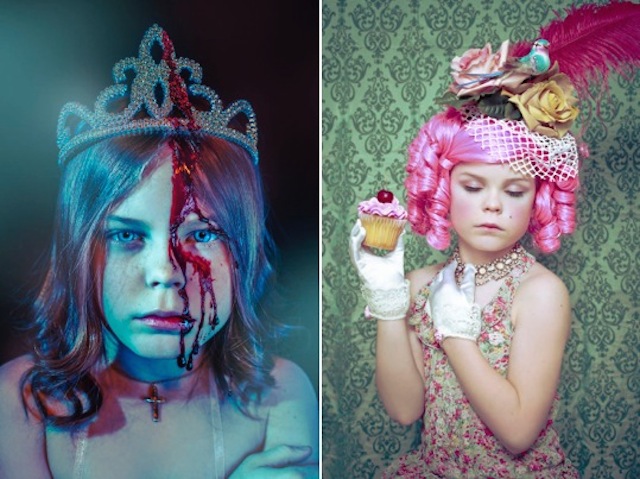 Mum Photographer Turns Her Daughter Into Iconic Characters-0