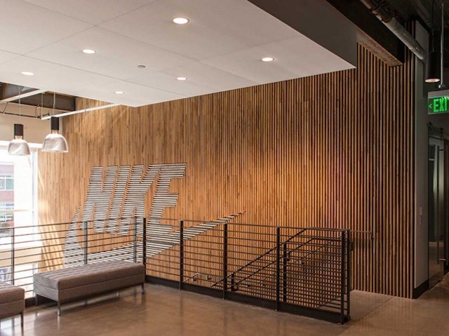 Nike Wood Feature Wall-2