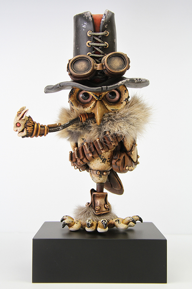 Playful Steampunk Sculptures-3b