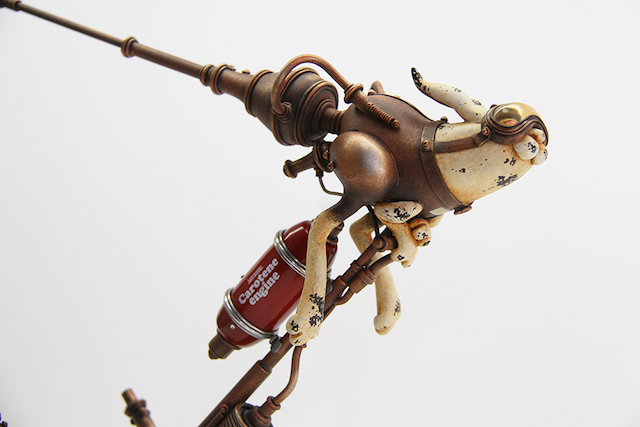 Playful Steampunk Sculptures-7