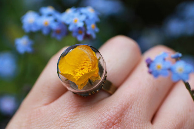 Poetic Jewels Containing Real Flowers-11