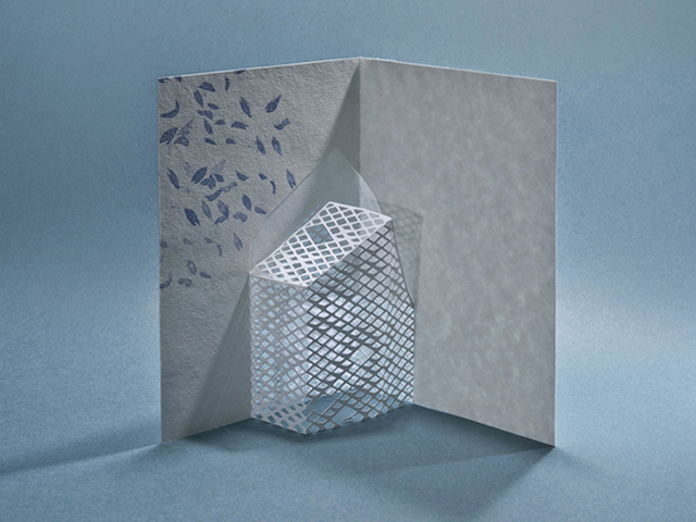 Pop Up Paper Architecture Made With Laser Cut-6