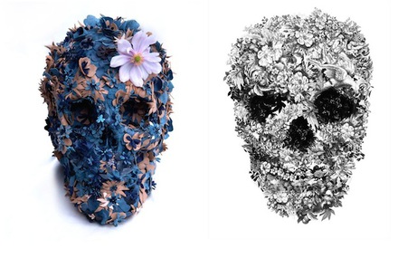 Skulls Artwork by Jacky Tsai