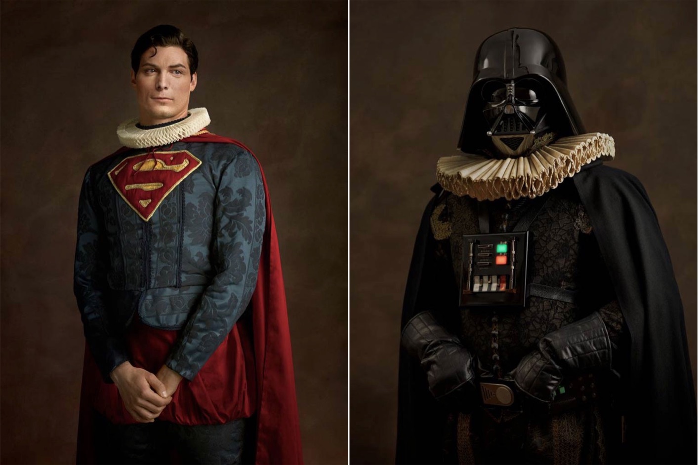 Super Heroes meet Flemish Art_0