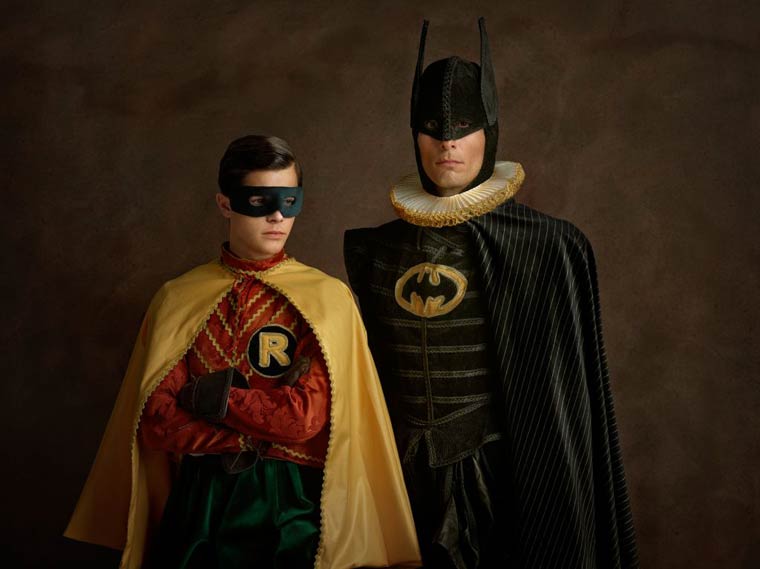 Super Heroes meet Flemish Art_13