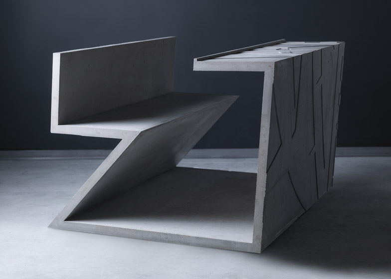 Table designed by Daniel Libeskind for Marina Abramovic_2