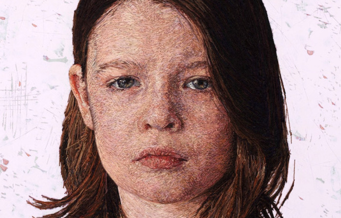 Thread Embroidered Portraits